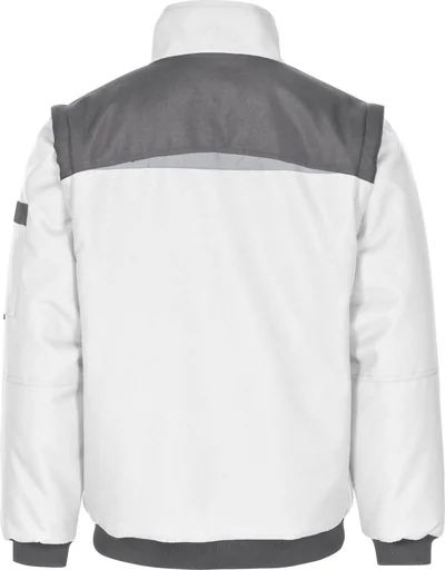 "Functional blouson, white-grey, size M image"