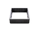 Ergo Quadro M raised bed system anthracite, height: 25 cm, 60 x 80 cm
