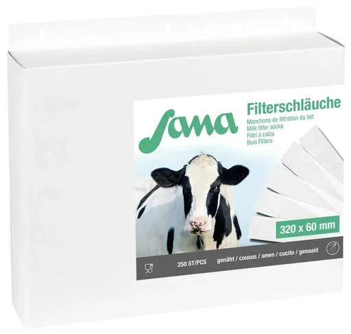 "Milk filter 610 x 95/98 mm sewn, 75 g, 200 pcs. image"