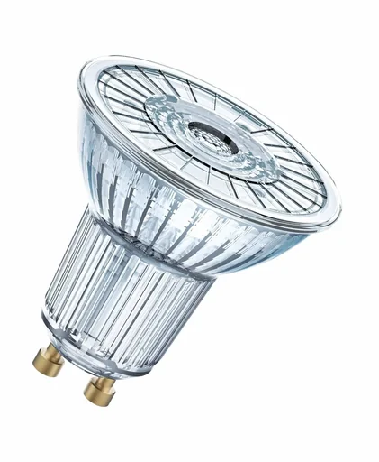 "LED Star reflector lamp PAR16 with 4.3 watts, GU10, warm white image"
