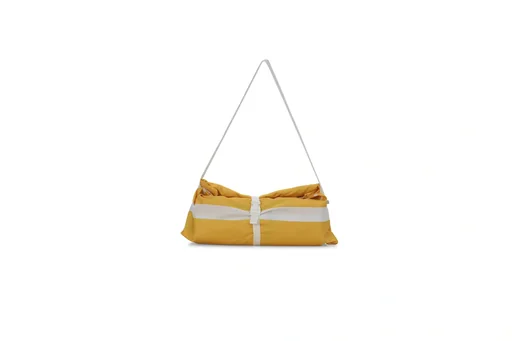"Sun sail beach 146x220x150 cm yellow image"