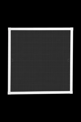 "Insect screen window PLUS with aluminum frame, color white, 130 x 150 cm image"