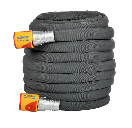 "Garden hose “Tuffhoze”, nylon, grey, 25 m x Ø 15 mm image"