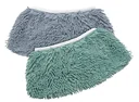 Chenille broom cover, 1 piece, color-sorted