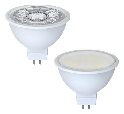 "LED reflector lamp with 2.5 watts, 12 volts, GU5.3, 120°, warm white image"