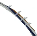 Cable ties 7.6 x 370 mm, UV-stable - 100 pieces - color black