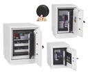 Data protection safe Datacare external dimensions 770 x 690 x 720 mm, with fingerprint lock