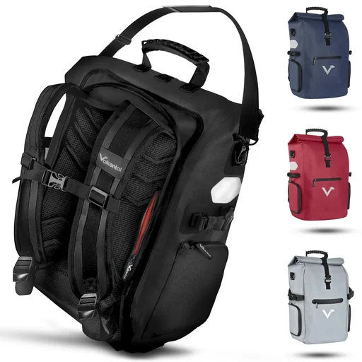 "ValkPro 3 in 1 Bicycle Bag, Black image"