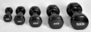 Vinyl Dumbbells - Beauty Bells 2 x 1 kg (pair)