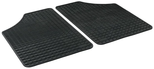 "Blueline Premium rubber mat size 1 - 1 pair of front mats 70 x 49 cm image"