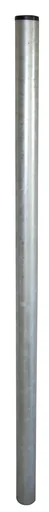 "Steel gate post for pasture gates with plastic cap, set of 2 image"
