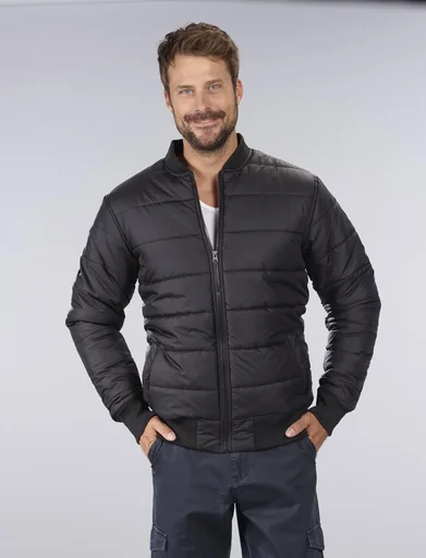 "Bomber jacket AF1, color black, size L image"