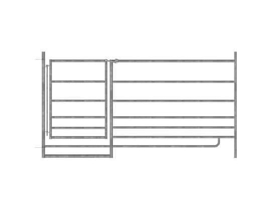 "Sheep panel 1.83 meters with gate image"
