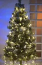 String lights with 300 LEDs - 12 strands, each 2.5 m