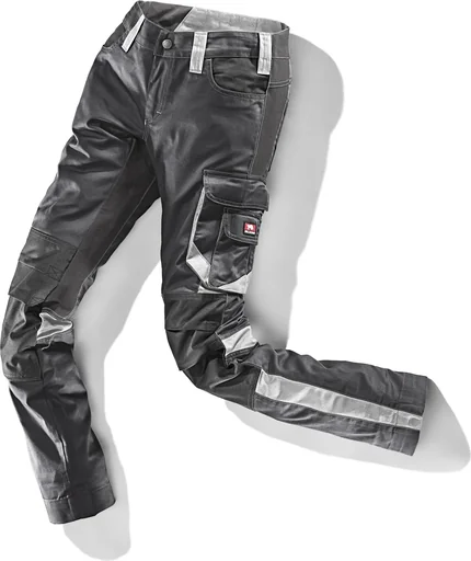 "Women's trousers WORXTAR, black-grey, size 44 image"