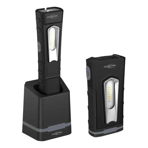 "Rechargeable workshop inspection light including charging station image"