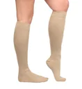 Energy LYCRA support knee socks, beige, size 35 - 38, 1 pair
