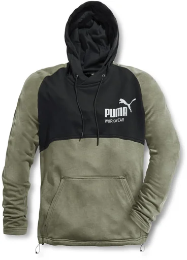 "Hoodie CHAMP, oliv/carbon, XL image"
