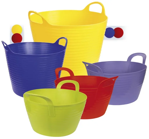 "Bucket "Flex Bag", approx. 12 l, color red image"