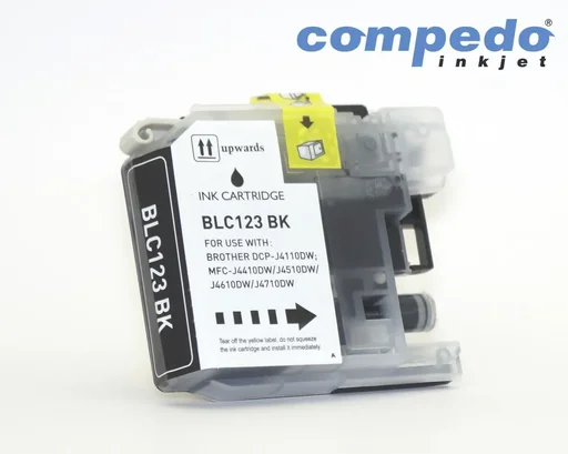 "Printer cartridge for Brother LC123 Multipack - 3-pack Cyan, Magenta, Yellow image"