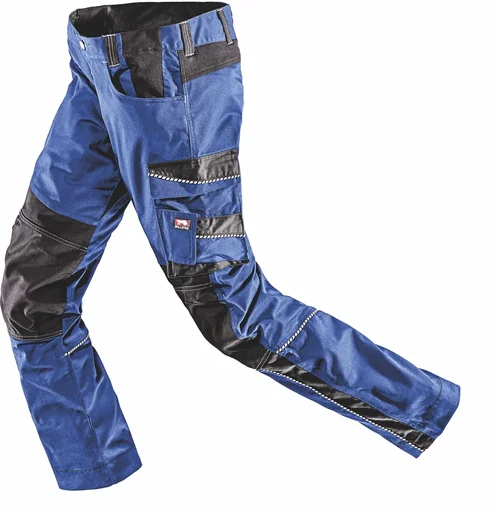 "EVO work trousers, royal blue-black, size 48 image"