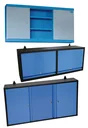 Wandkast GWS 3T, 1200 x 200 x 600 mm