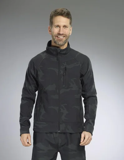 "Softshell jacket, camouflage, size XL image"