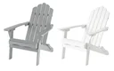 Adirondack garden chair "Ben" light grey