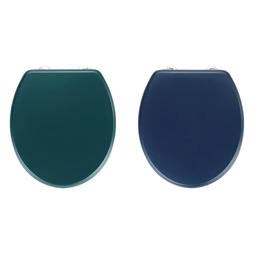 "Toilet seat "Prima", dark green matt, MDF image"