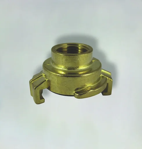 "Brass quick coupling, threaded piece with 1" internal thread, cam width 40 mm image"