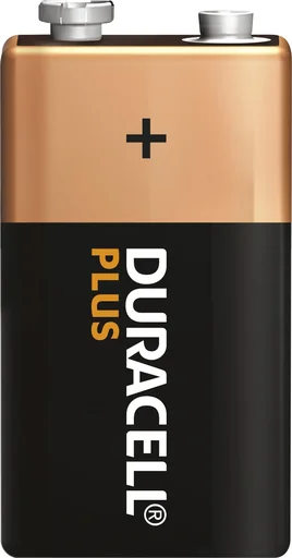 "Plus 9V Block Alkaline Battery - 1 piece image"
