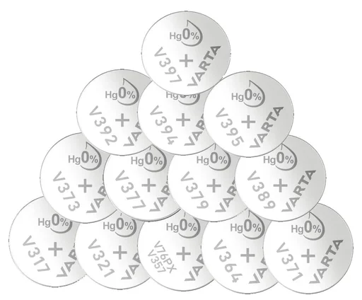 "Silver oxide button cell V379 / SR63, 1.55 Volt - 1 piece image"