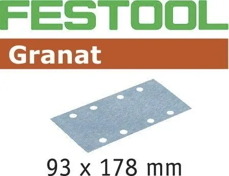 "Sanding strips STF 93 x 178 P180, 100 pieces image"