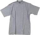 Big Size T-Shirt, silver grey size 3XL