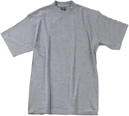 "Big Size T-Shirt, silver grey size 3XL image"