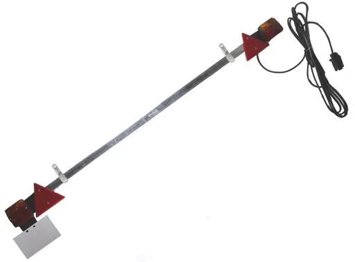 "Traverse with lighting, adjustable, "extra wide", 1400 - 2100 mm image"