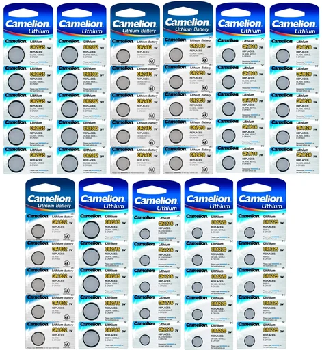 "Lithium button cell CR2032, 3 Volt - 5 pieces image"