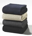 Support knee highs, black, size 42/43
