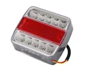 LED 3-chamber tail light, 12 Volt, 2 pieces