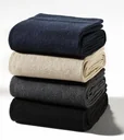 Support knee-high socks with terry cloth padding, beige, size 42/43
