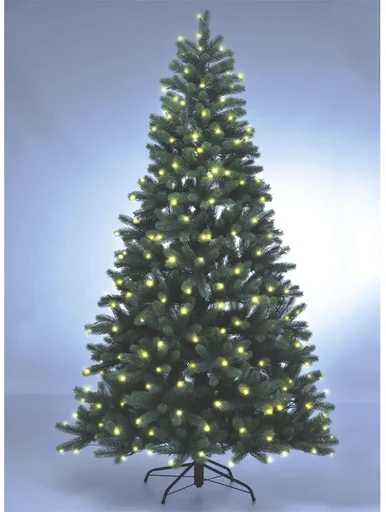 "Christmas tree with fairy lights, 312 LEDs, H 210, incl. stand image"