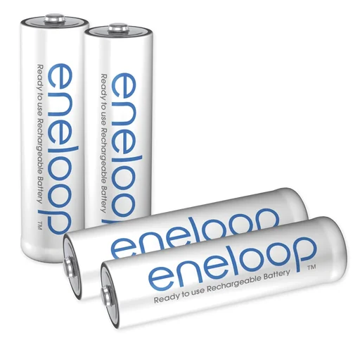 "Eneloop Mignon (AA) NiMH Battery with 1900mAh - 4 Pieces image"