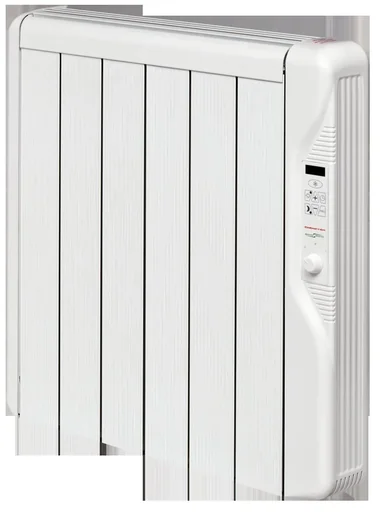 "Electric heater with digital thermostat and wall bracket, 2000 watts image"