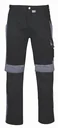 Work trousers, color black/grey, size 48