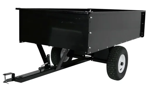 "Lawn tractor trailer 300 kg - With tipping function 154 x 95 x 35 cm image"