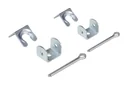 Bracket for hood holder, short, 2 pieces