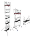MONTO ProTec aluminum mobile scaffold, working height approx. 7.30 m