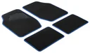 Car carpet Matrix blue