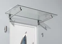 Stainless steel canopy HD 160, 1600 x 1000 x 195 mm