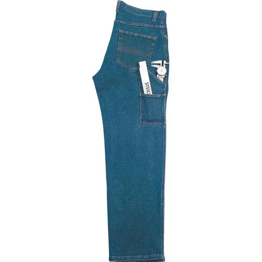 "Stretch work jeans, size 46 image"